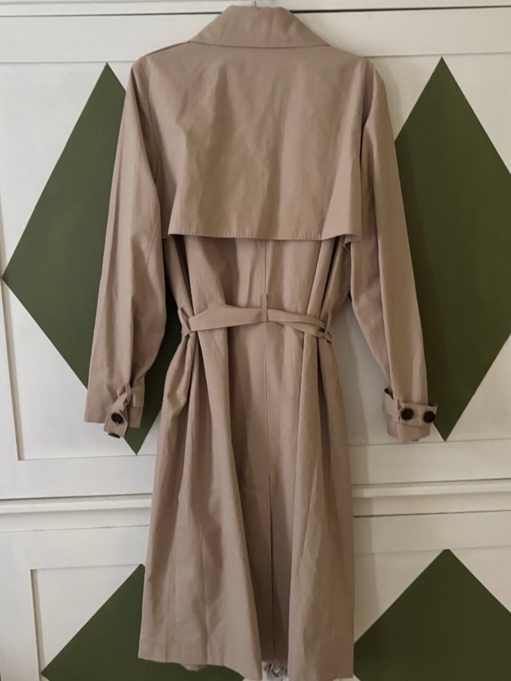 NWOT! The Drop 'Noa' Beige Trench Coat - Picture 7 of 9